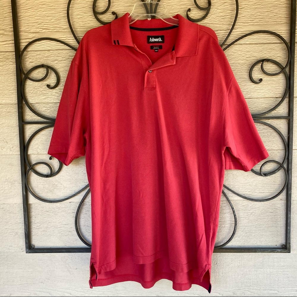 Vintage Ashworth Golf Shirt. Red. SZ XXL